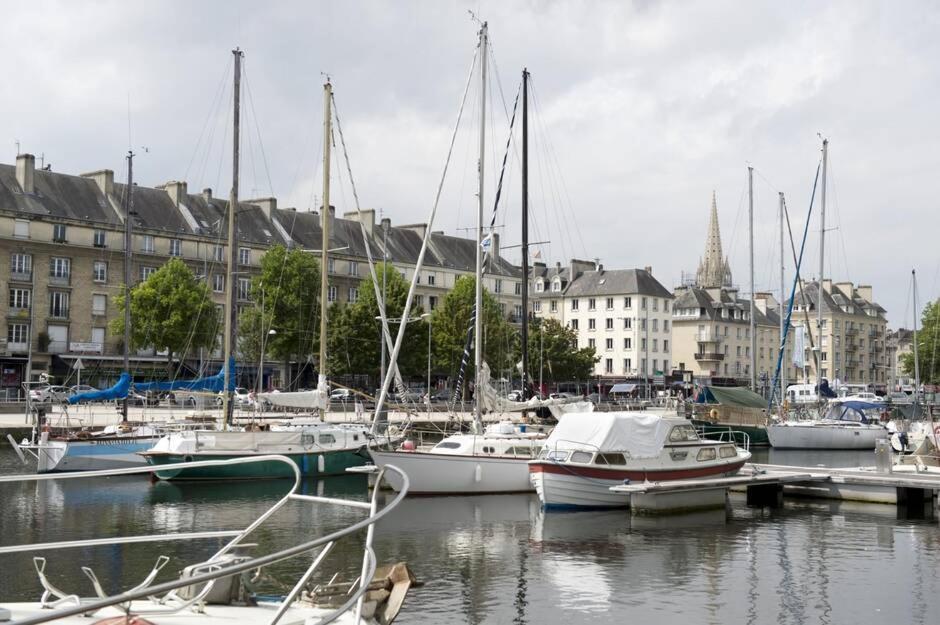 Cosy Appartement Neuf Sur Le Port De Plaisance De Caen Esterno foto